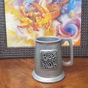 Pewter Tankard Beer Mug